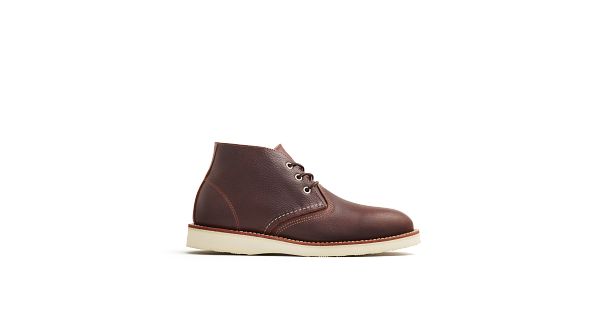 Men's Work Chukka in Dark Brown Leather 3141 | Red Wing Heritage