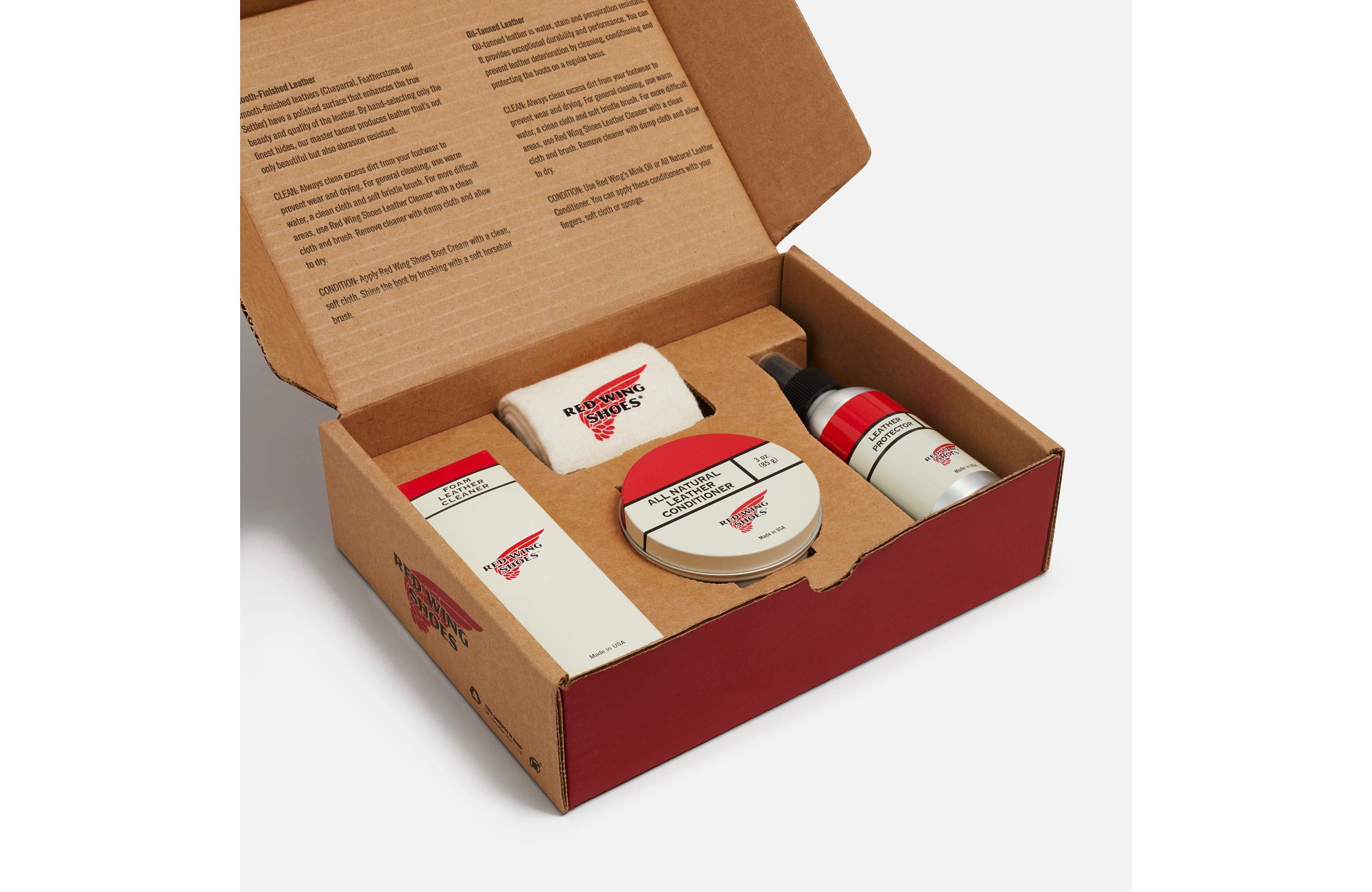 Red Wing Oil-Tanned Leather Care Kit