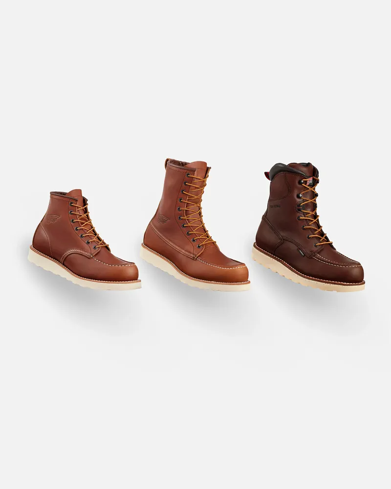 Four styles of Red Wing Traction Tred boots