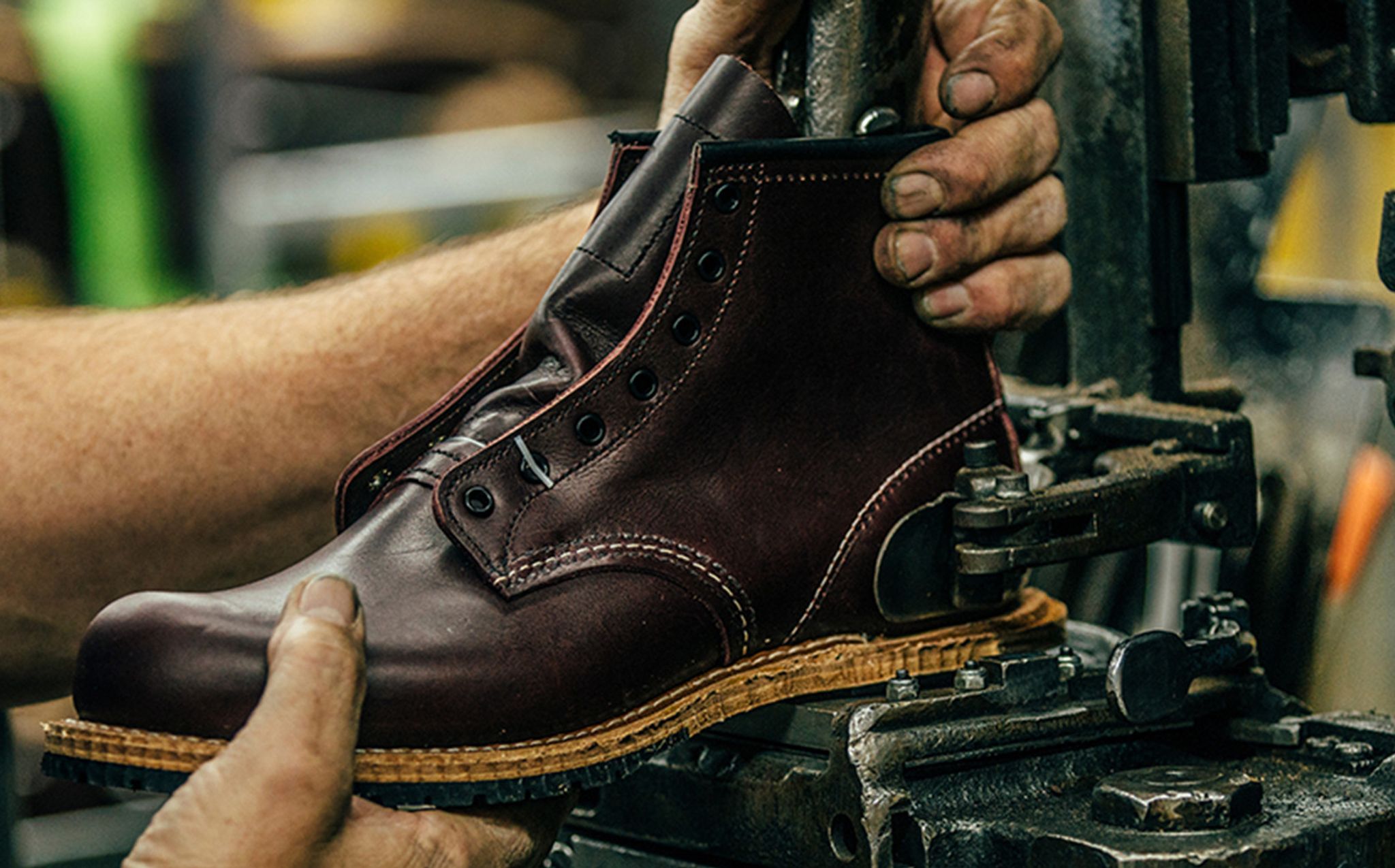 red wing boots made in china