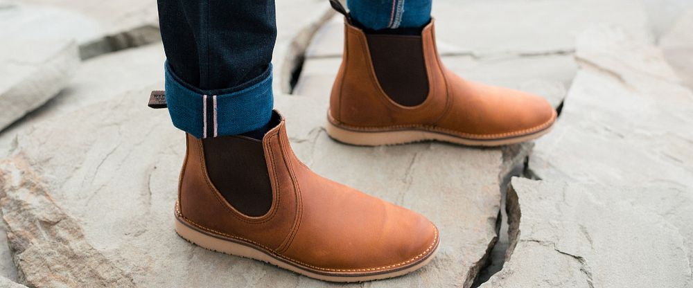 men's red wing heritage weekender chelsea