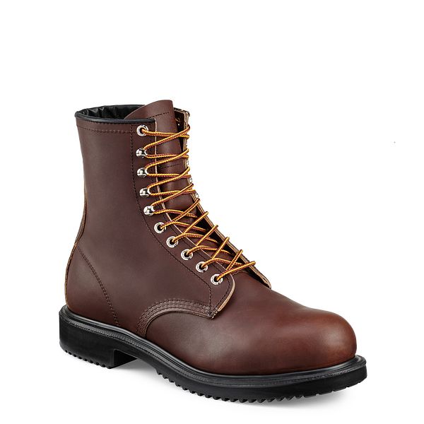 red wing 8 inch steel toe boots