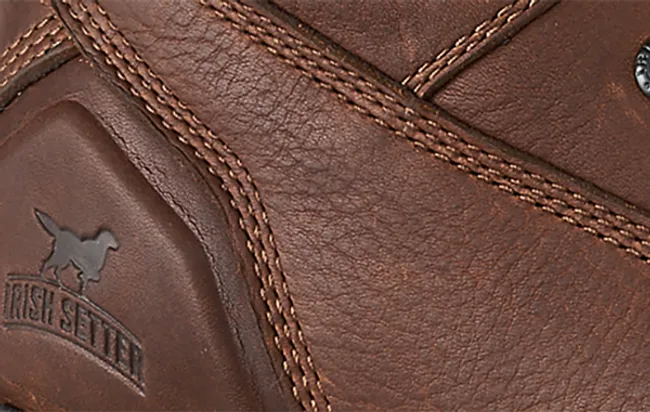 Close up of Irish Setter waterproof leather