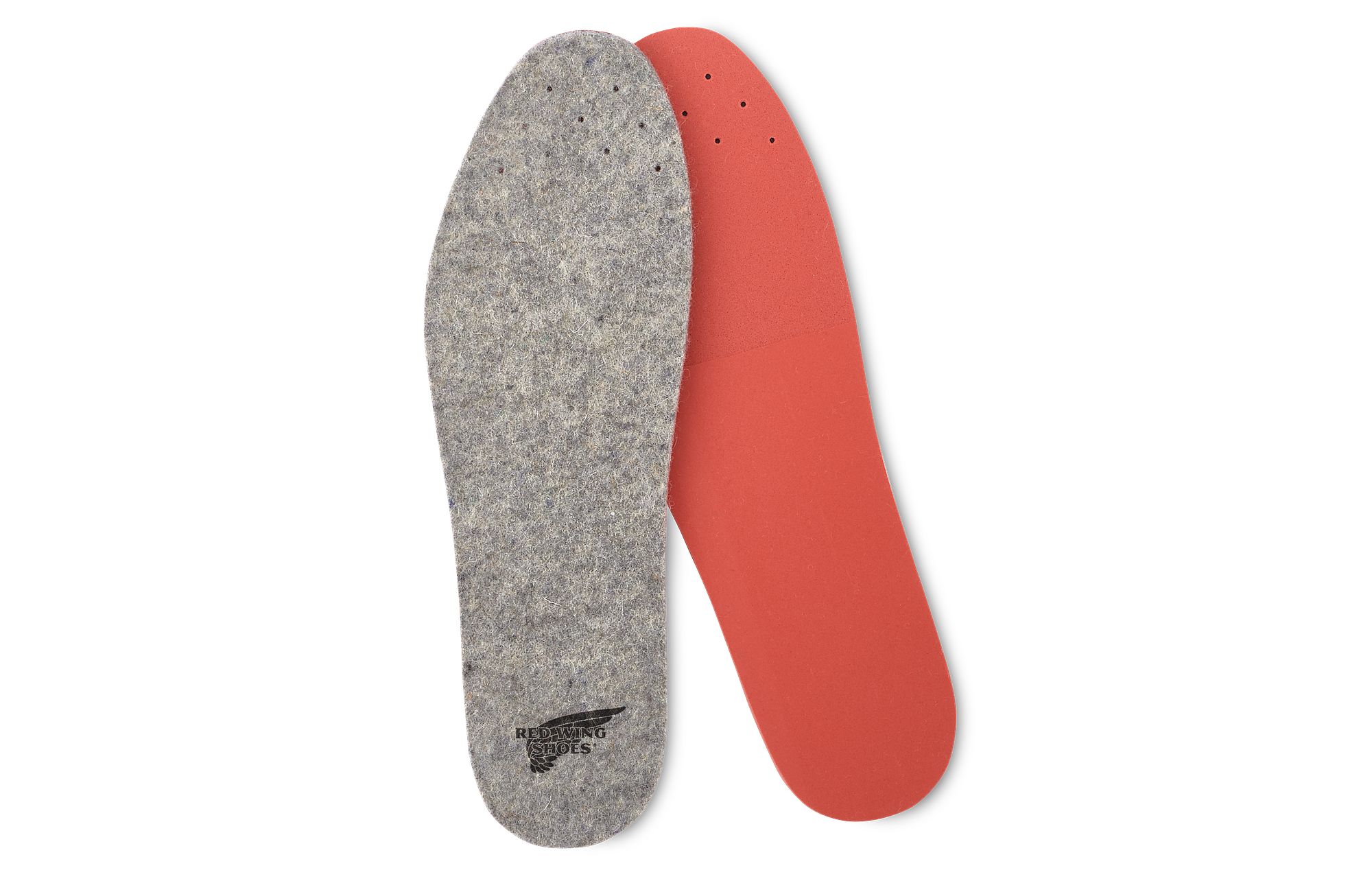 Poron insoles red on sale wing