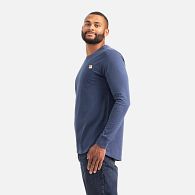 Navigate to Long Sleeve Pocket T-Shirt with Sleeve Print product image