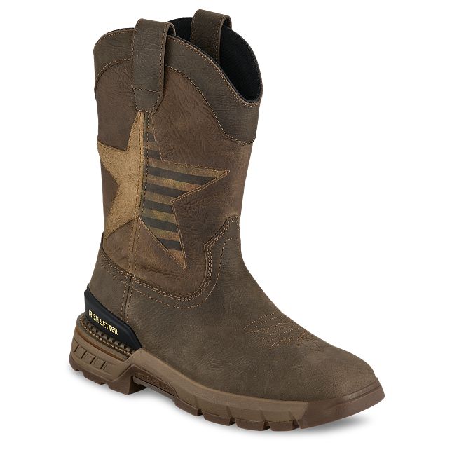 Irish setter square toe steel toe boots on sale