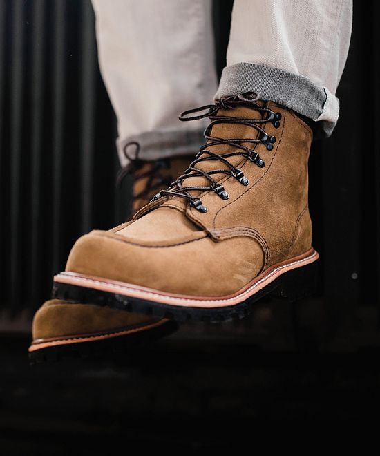 red wing no lace boots
