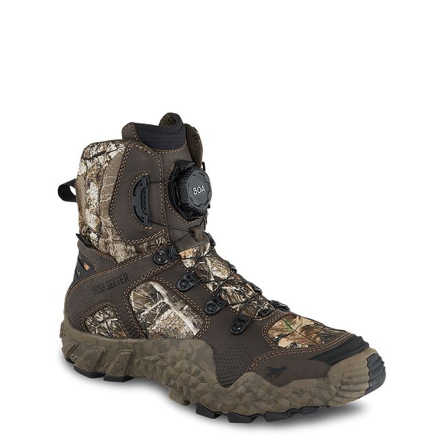 Hunting boots with 2025 boa lacing system