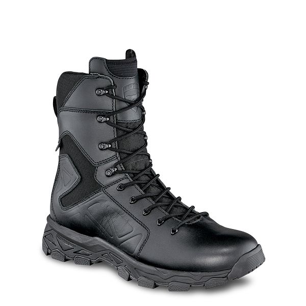 steel toe duty boots