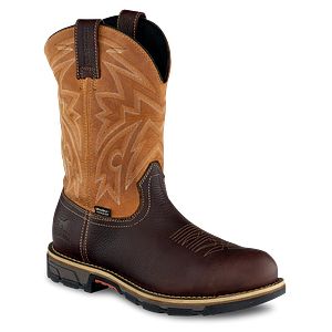 red wing irish setter men's marshall waterproof work boot 83923