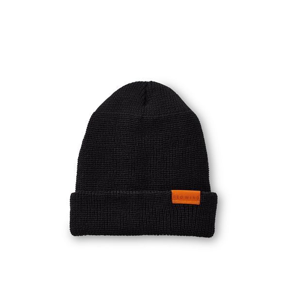 black knit hat