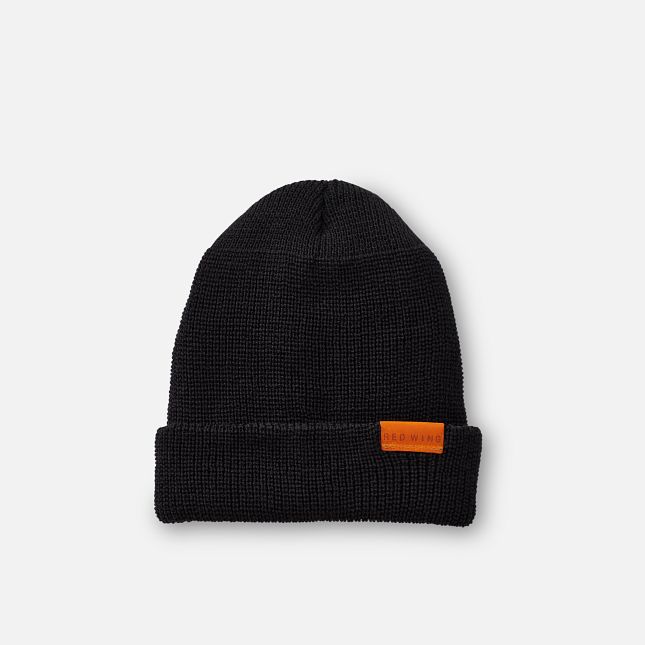 Merino Wool Knit Beanie Hat - view 1