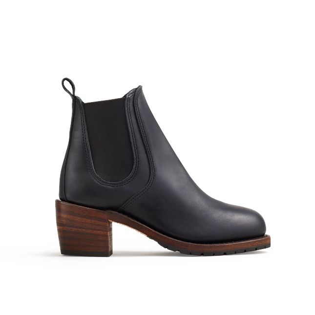 Red wing chelsea boot on sale black