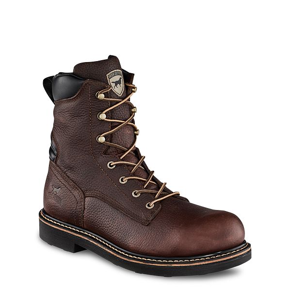 8 leather work boots