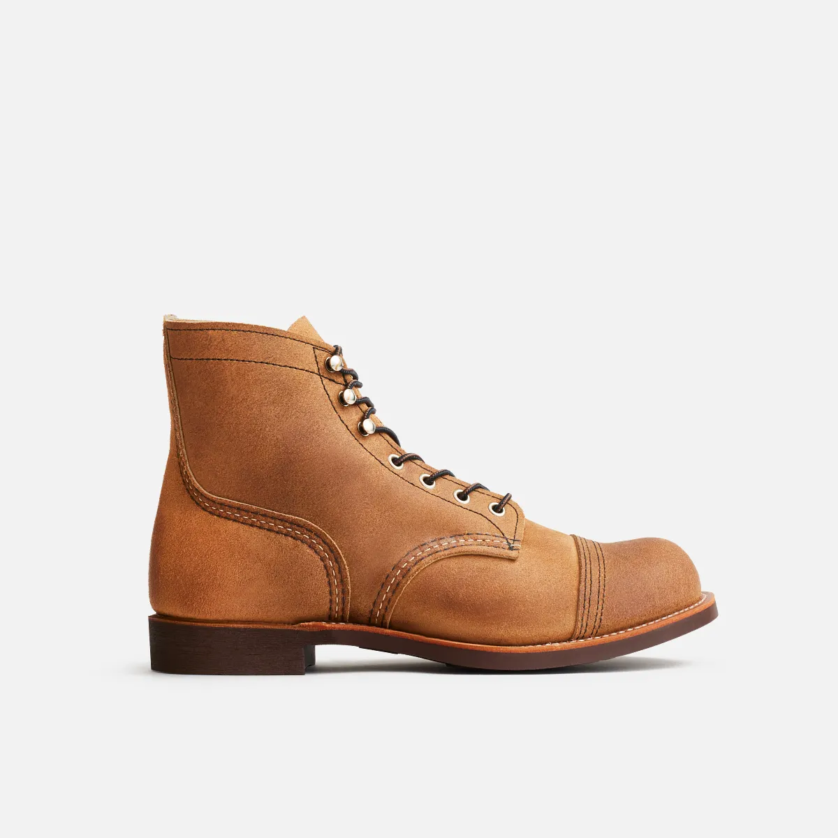 Iron Ranger Brown Men's Iron Ranger 6-Inch Boot in Light Brown Leather 8083