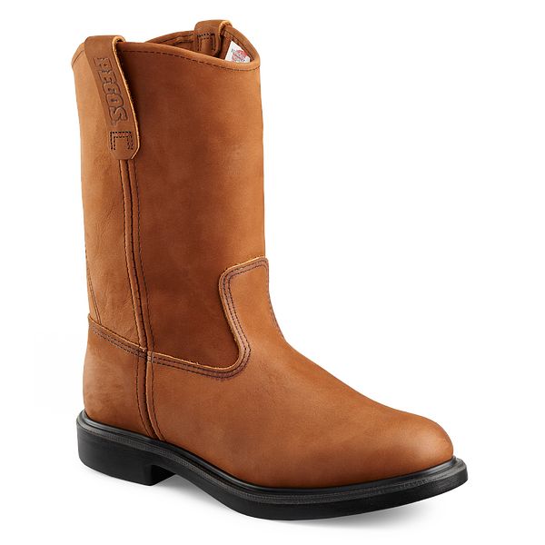 red wing men's pull on boots