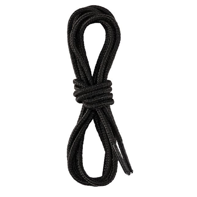 Black/Red Rope Laces