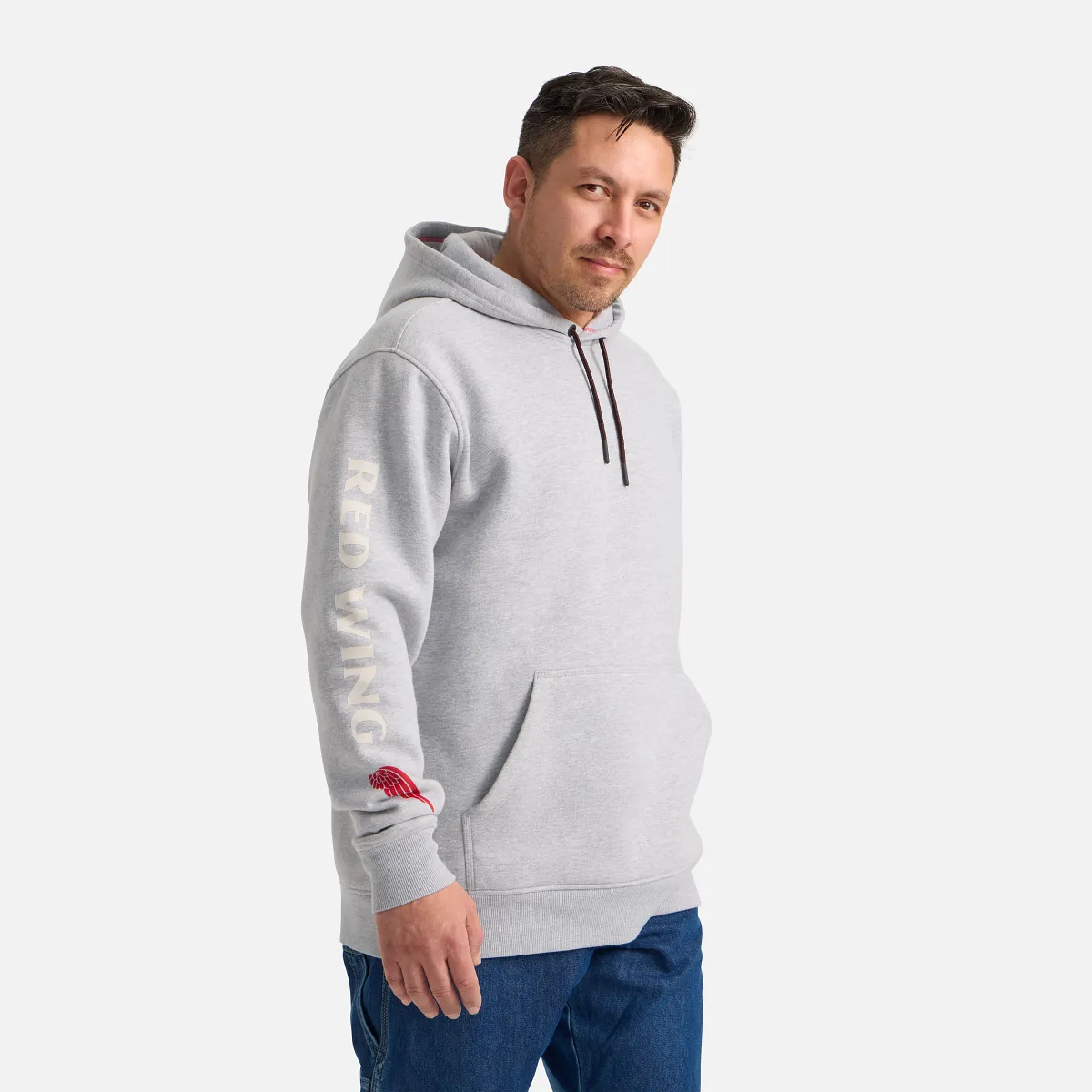 Hoodie with Sleeve Print - view 2