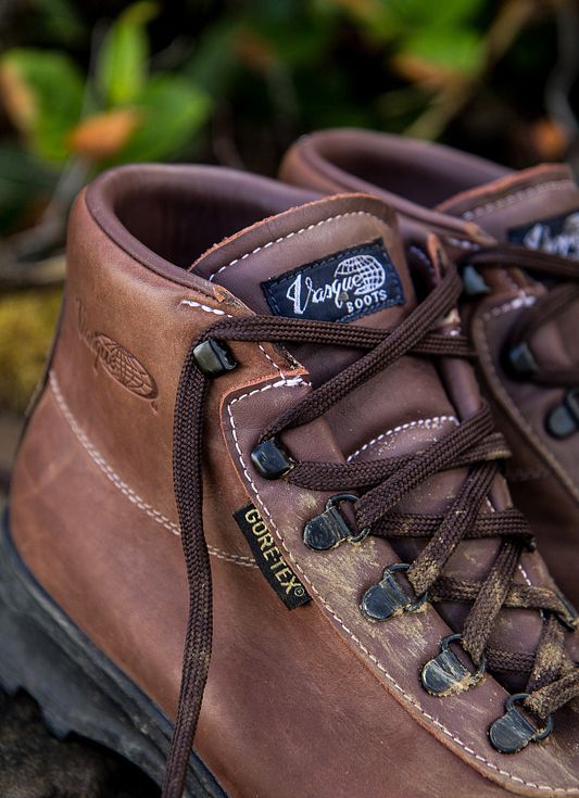 Brown leather cheap hiking boots