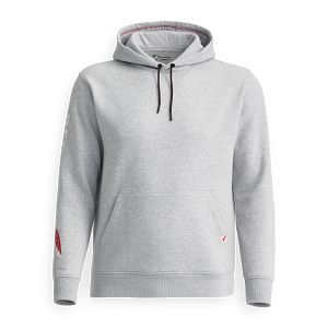 Go to Hoodie with Sleeve Print Men's Hoodie in Light Heather Gray