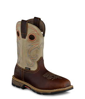 Men's Marshall 11-inch Waterproof Leather Steel Toe Pull-On Work Boot 83912 | Irish Setter