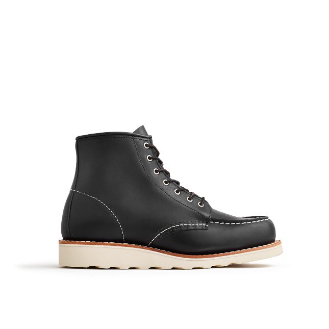 Red wing 6 inch moc black on sale