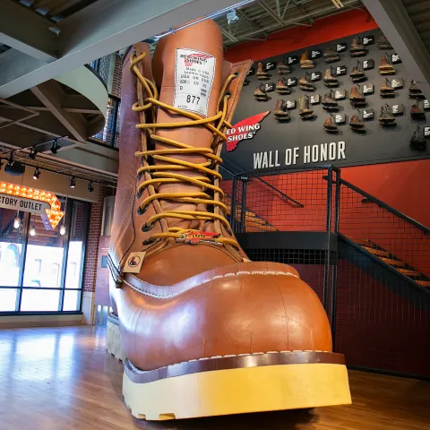 Red Wing Shoes World's Largest Boot
