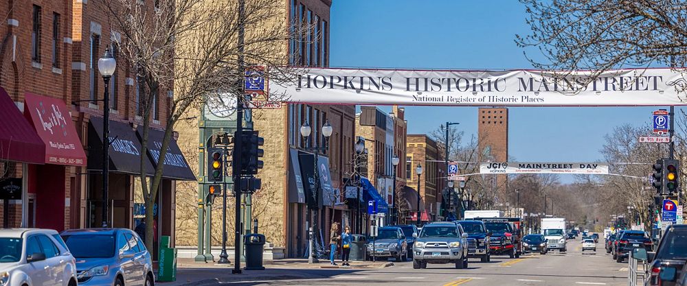 Hopkins Historic Mainstreet - National Register of Historic Places