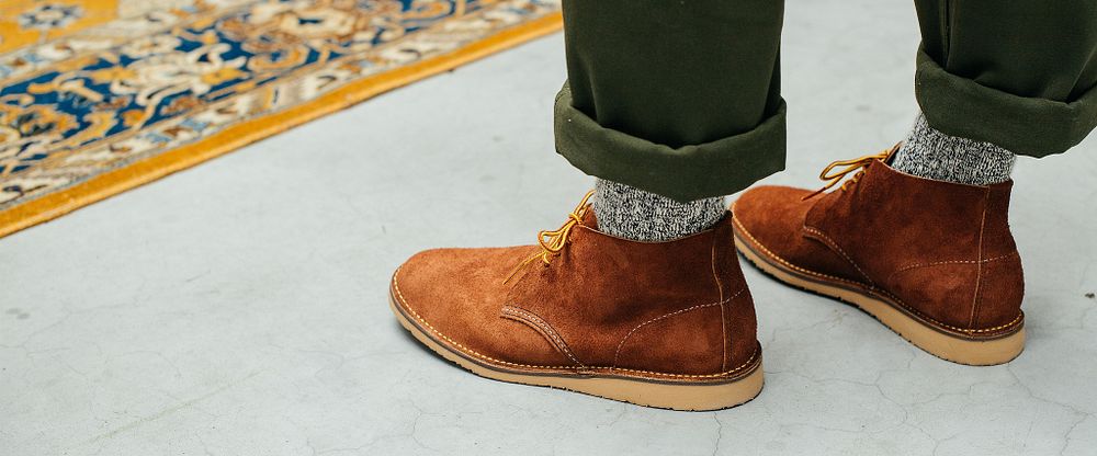 red wing weekender chukka boot