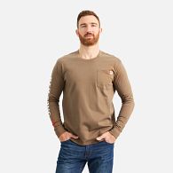 Navigate to Long Sleeve Pocket T-Shirt with Sleeve Print product image