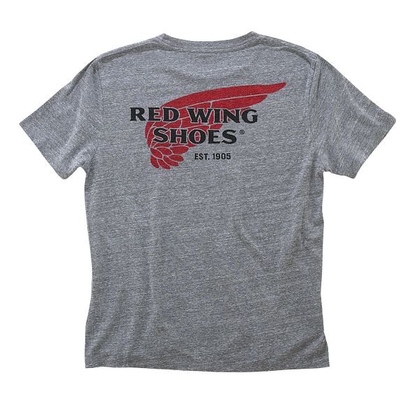 red wing shoes logo t shirt