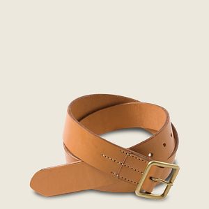 Vegetable-Tanned Leather Belt
