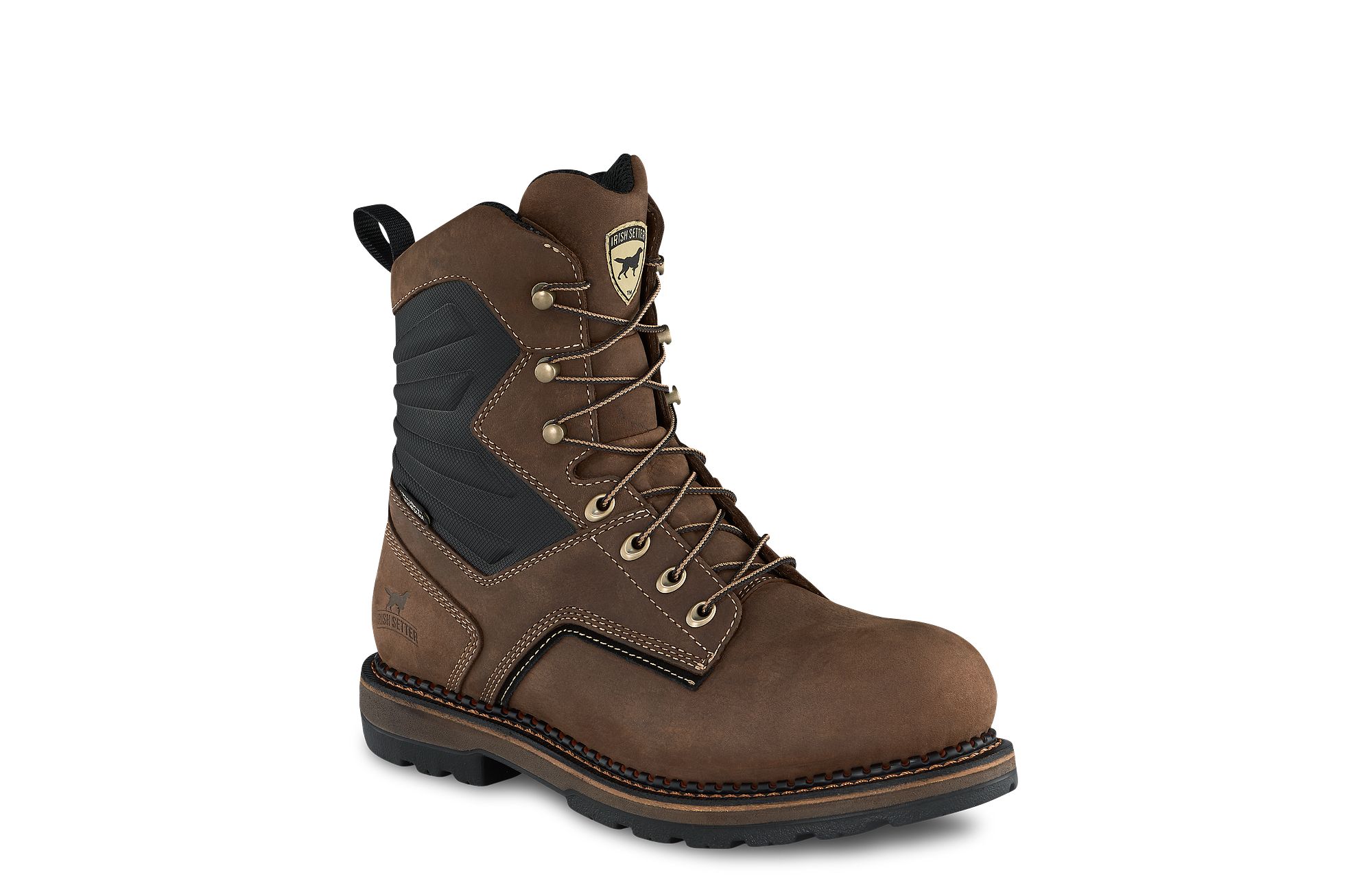 Ramsey 2.0 image number 1 Brown Men's 8-inch Waterproof Leather Soft Toe Boot