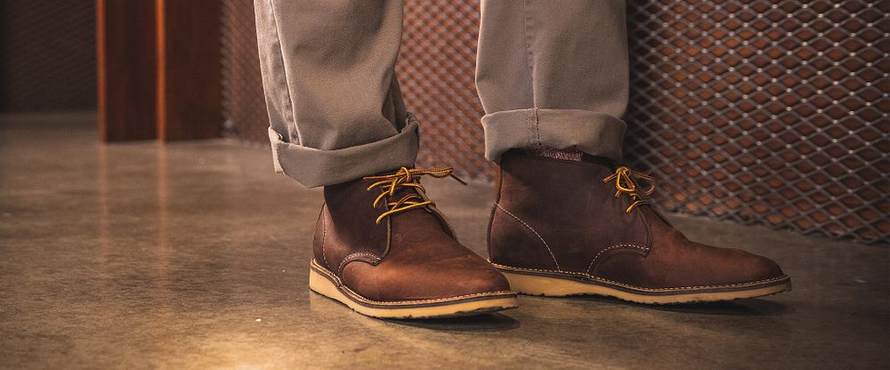 red wing heritage men's weekender chukka boot