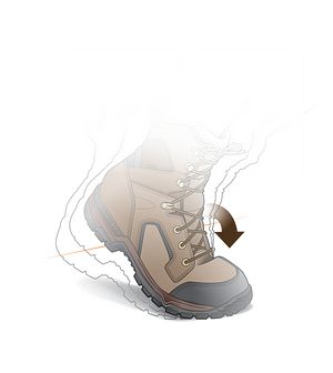 Boot Illustration - Stepping on Toe