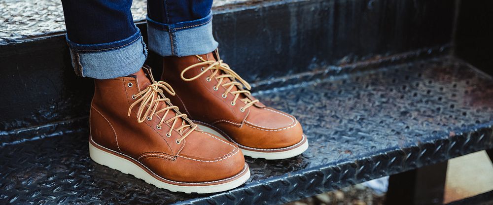 red wing heritage 6 moc toe