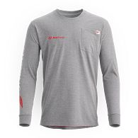 Navigate to Long Sleeve Pocket T-Shirt with Sleeve Print product image 1