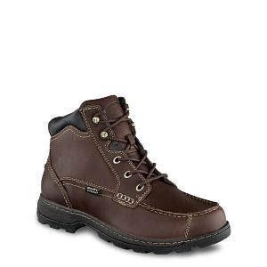 Red Wing Irish Setter 3875 Soft Paw Waterproof Boots Men\'s 11 Hunting Irish Setter 3875 Soft Paw Chukka Brown Full Grain Leather  main image 4