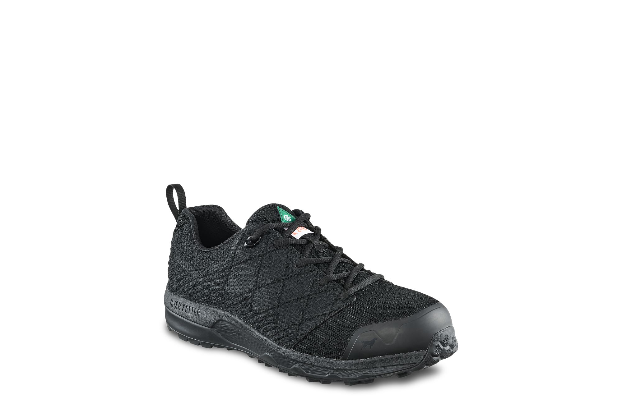 Nisswa image number 1 Black Men's Puncture Resistant Safety Toe Oxford