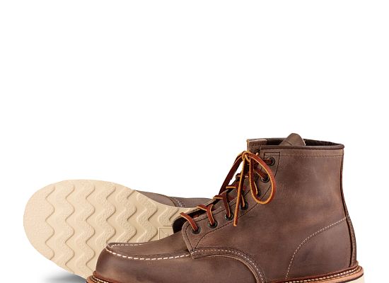 red wing burgundy boot cream