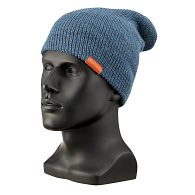 Navigate to CAP, BLUE HEATHER WOOL KNIT product image