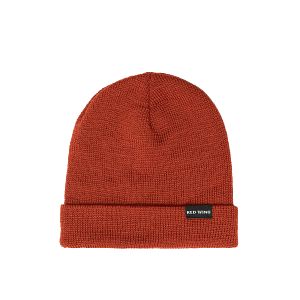 帽子 the virgins soft wool beanie Unisex Shaniko Wool Jersey Hat in Rust 97484 | Red Wing Heritage