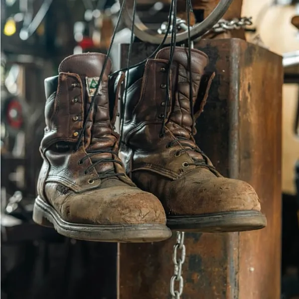 Andrew R. Chambers Jr. Red Wing Boots