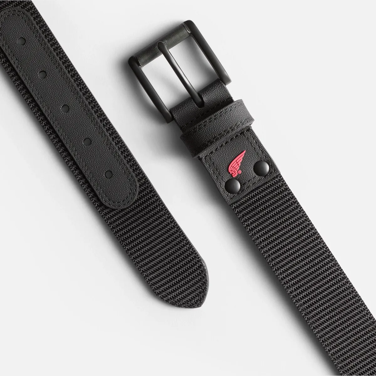 Leather-Lined Nylon Work Belt - view 3