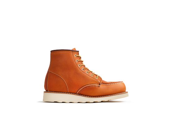 women s 3375 6 moc toe oro leather boot red wing heritage