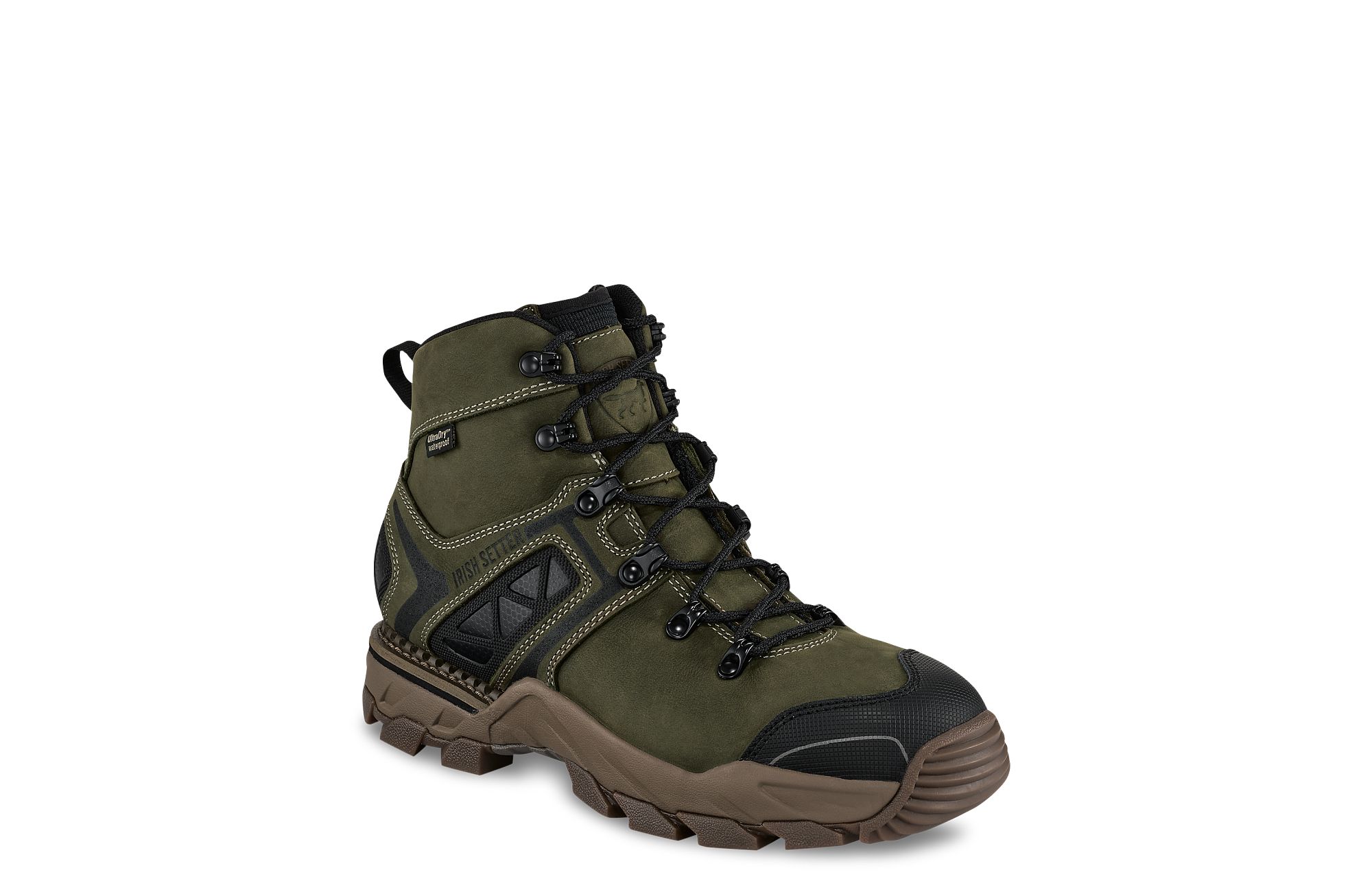Crosby image number 1 Green Men's 6-inch Waterproof Boot