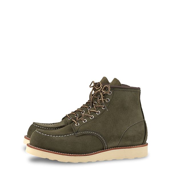 green red wing boots