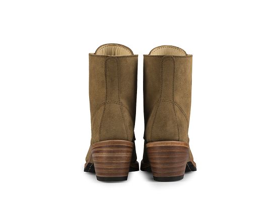 Women's Clara Heeled Boot in Light Brown Leather 3402 | Red Wing Heritage