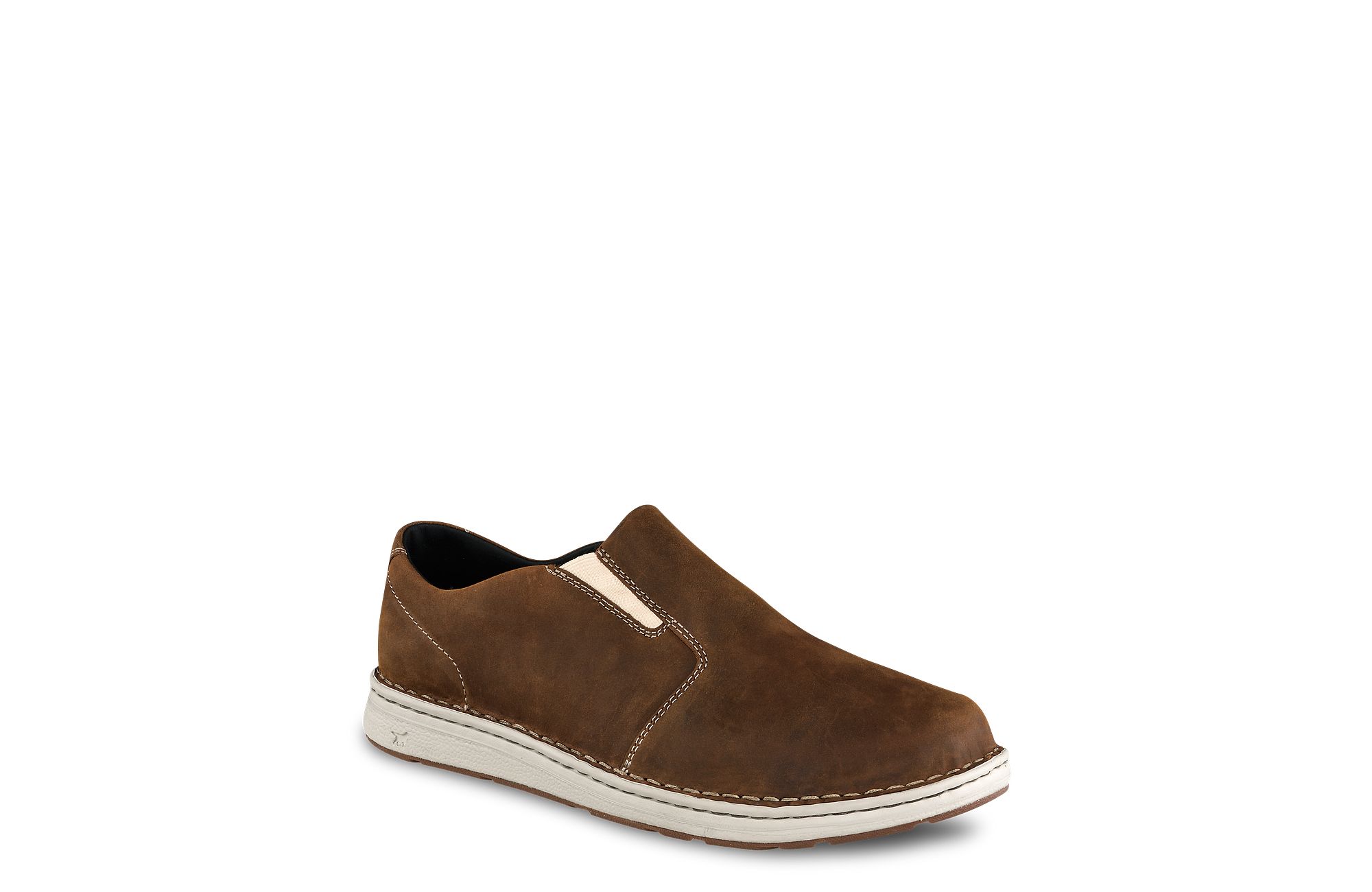Kasson image number 1 Gold Men's Slip-On Safety Toe Shoe