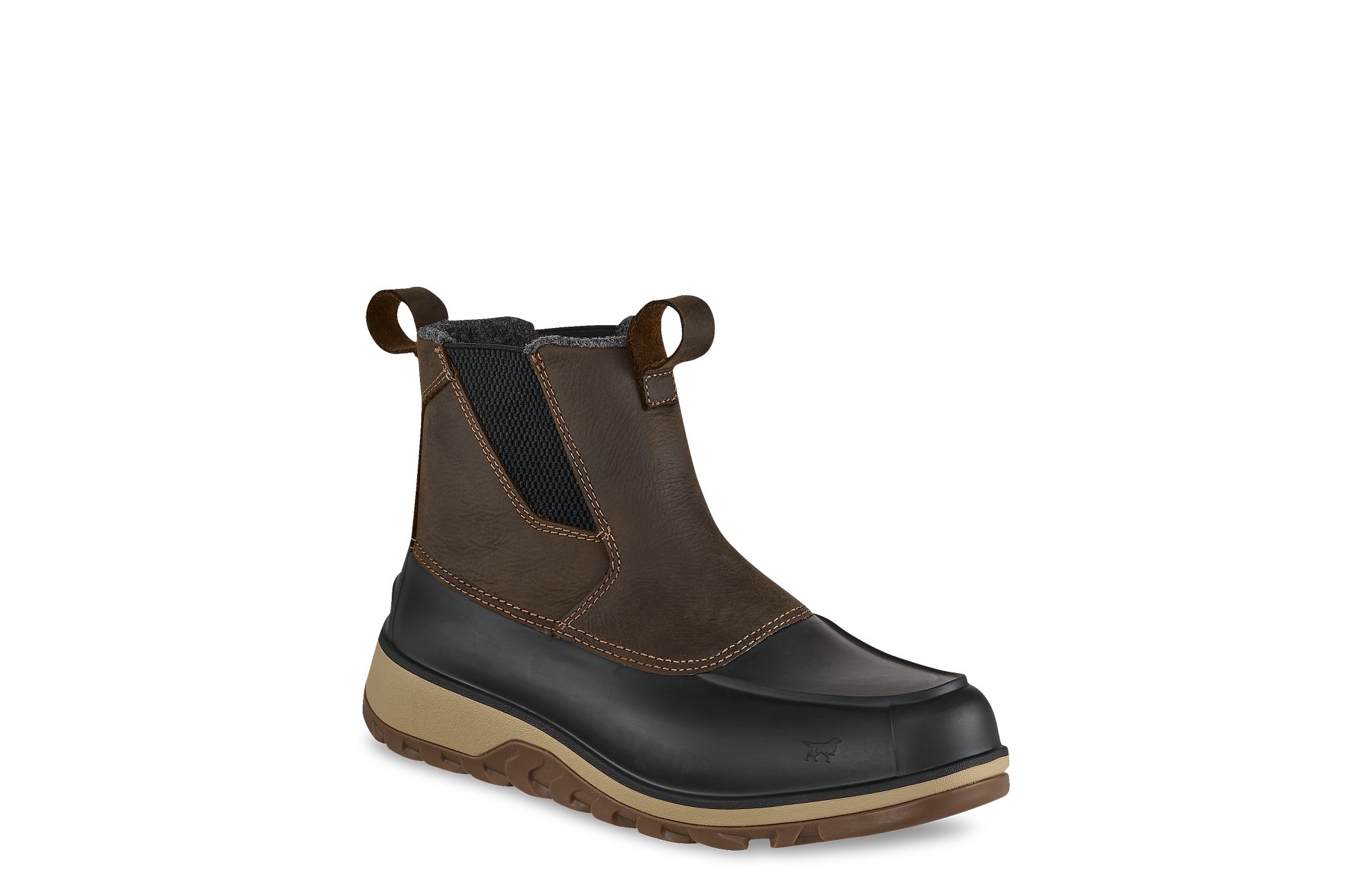 Northshore image number 1 Brown Unisex 7-inch Waterproof Insulated Pull-On Boot